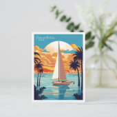 パルマデマヨルカスペインのヴィンテージ旅行 ポストカード (スタンド正面)