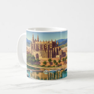 パルマデマヨルカスペイン旅行 コーヒーマグカップ