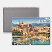 パルマデマヨルカスペイン旅行 マグネット (正面/裏面)