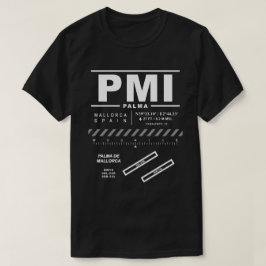 パルマデマヨルカ空港PMI Tシャツ