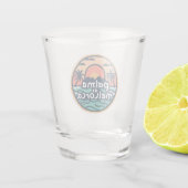 パルマデマヨルカ ショットグラス (裏面)