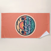 パルマデマヨルカ ビーチタオル (正面)