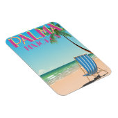 パルママヨルカビーチホリデーポスター マグネット (右側)