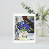 パルマヴィオレットバラドンのブーケ ポストカード (スタンド正面)