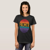 パルマーアラスカ太平洋沿岸サンセット5 Tシャツ (正面フル)