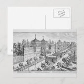 パルマ公の庭はパラティーンの丘にあり ポストカード (正面/裏面)