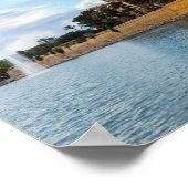 パルマ大聖堂での昼から夜への移行 ポスター (角)