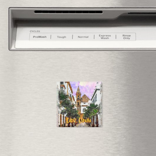 パルマ教会ヌエストラセノラ。スペインのカディス。 マグネット (インサイチュ (食洗機))