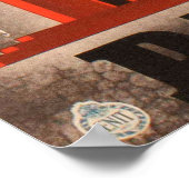 パルマ,イタリアのヴィンテージ旅行ポスター ポスター (角)