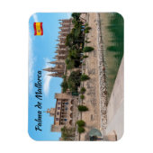 パルマ・デ・マヨルカ大聖堂とアルムダイナ マグネット (縦)