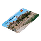 パルマ・デ・マヨルカ大聖堂とアルムダイナ マグネット (左側)