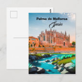 パルマ・デ・マヨルカ 絵葉書 スペイン 旅行 お土産 M ポストカード (正面/裏面)