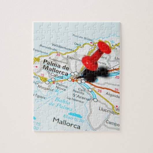 パルマ・デ・マリョルカ、スペイン ジグソーパズル (縦)
