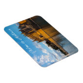 パルマ·デ·マロルカ大聖堂の夕暮れ マグネット (右側)