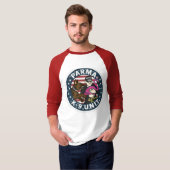 パルマK9フラミンゴUSA Tシャツ (正面フル)