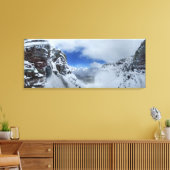 パルミガン峠トンネル北氷河国立公園 キャンバスプリント (インサイチュ (リビング))