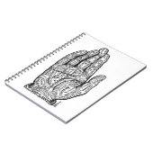 パルミストリー図 ノートブック (左側)