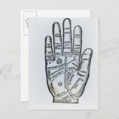 パルミストリー ポストカード (正面/裏面)