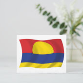 パルミラ環旗はがき ポストカード (スタンド正面)