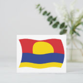 パルミラ環旗はがき ポストカード (スタンド正面)