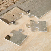 パルミラ、ベルテンプル&シリア/砂漠の風景 ジグソーパズル (側面)