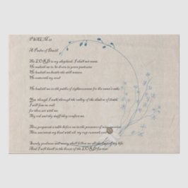 パルム23ロードズ祈りの言葉ワイルドフラワーティッシュペーパー 薄葉紙