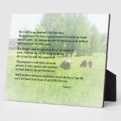 パルム23主は私の羊飼い フォトプラーク (側面)