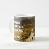 パルム23主は私の羊飼い、聖なる書物、 経典 コーヒーマグカップ (正面左)