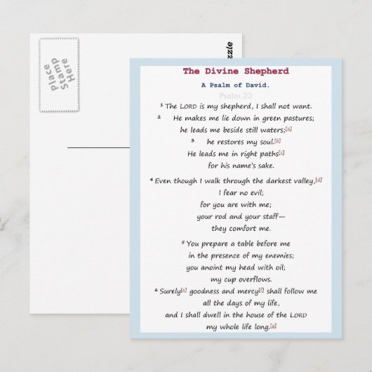 パルム23 ポストカード (正面/裏面)