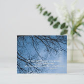 パルム5:3私の声は朝に聞こえます ポストカード (スタンド正面)