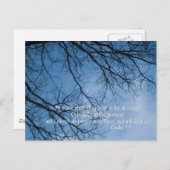 パルム5:3私の声は朝に聞こえます ポストカード (正面/裏面)