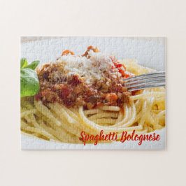 パルメザンとスパゲッティボローニースソースパスタ ジグソーパズル