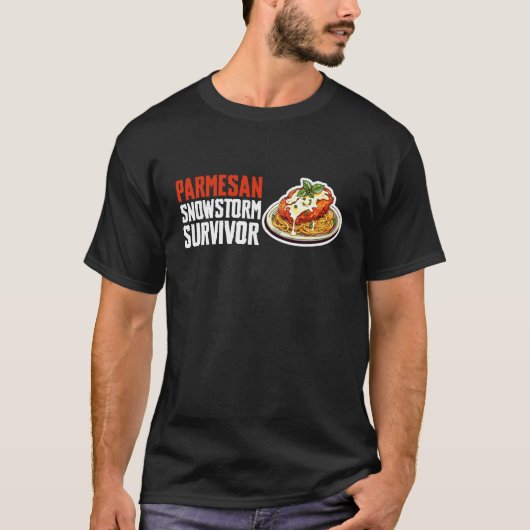 パルメザンチキンパーム愛好家サバイバー Tシャツ (正面)