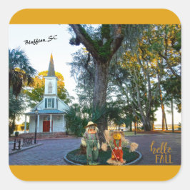 パルメットブラフチャペルブラフトンSC秋かかし スクエアシール