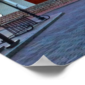 パルメットブラフチャペルブラフトンSC秋かかし ポスター (角)