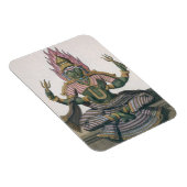 パルヴァティ、「Voyaux Indes et a la Chine」より マグネット (右側)