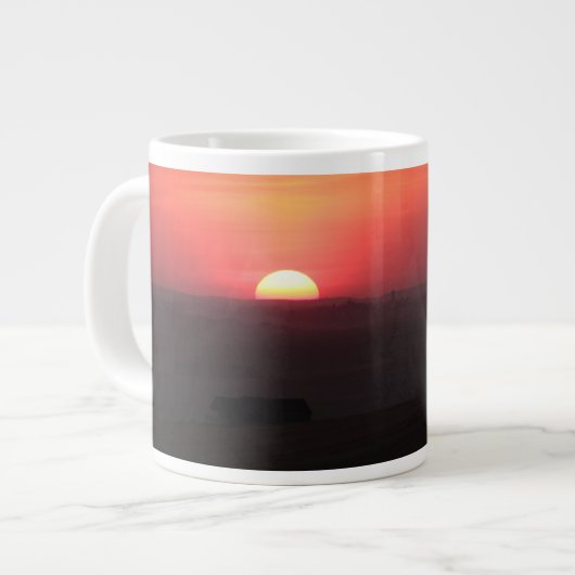 パルーズの夕焼け ジャンボコーヒーマグカップ (正面左)