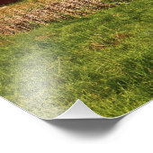 パルーズの農地を通る乗り物 フォトプリント            (角)