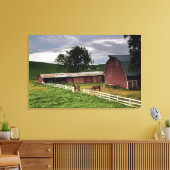 パルーズの農場の国を乗り越える3 キャンバスプリント (インサイチュ (リビング))