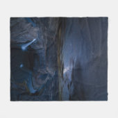 パルーズ滝パーク&ミルキーウェイ |ワシントン州 フリースブランケット (正面(横))