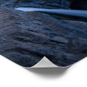 パルーズ滝パーク&ミルキーウェイ |ワシントン州 ポスター (角)