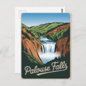 パルーズ秋ヴィンテージ ポストカード (正面/裏面)