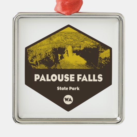 パルーズ秋州パークワシントン メタルオーナメント (正面)