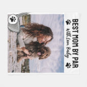 パル最高のパー・ポープリントゴルフフリースブランケット フリースブランケット (正面(横))