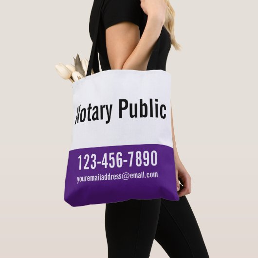 パル王室のプルとホワイト公証人 トートバッグ (クローズアップ)