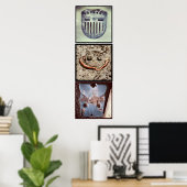 パレイドリア三部作ポスター ポスター (ホームオフィス)