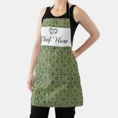 パレエレガントスティナ・タエスinグリーン エプロン (インサイチュ)