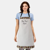 パレエレガントステナカラフルテエス エプロン (着用した状態)