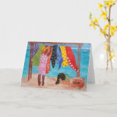 パレオスバイザシー カード (黄色い花)