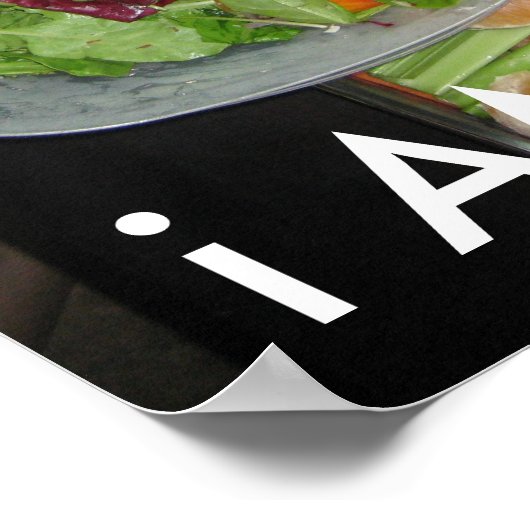 パレオ料理 ポスター (角)